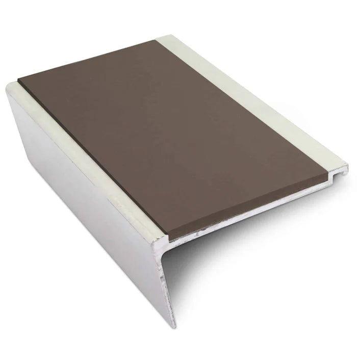 Aluminium Non Slip Stair Nosing 63mm x 32mm - finishings UK