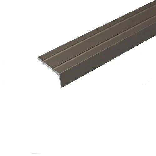Aluminium Self Adhesive Stair Nosing Edge Trim 25x10mm - finishings UK