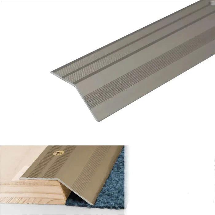 Anodised Aluminium Door Threshold Ramp Profile 900x37mm - finishings UK