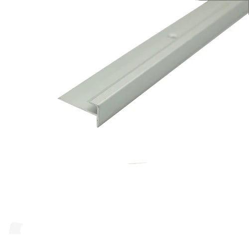 Anodised Aluminium LVT Stair Nosing Edge Profile For 5mm Flooring 28 x 14.5mm - finishings UK