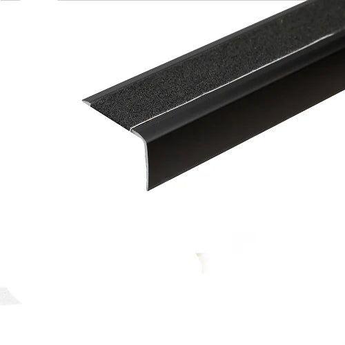 Anodised Aluminium Non Slip Stair Nosing Edge Trim With Tape - finishings UK
