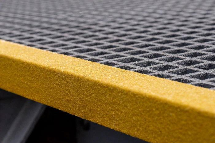 Anti-Slip GRP Nosing Cover For Step Edges- 70mm x 30mm - finishings UK