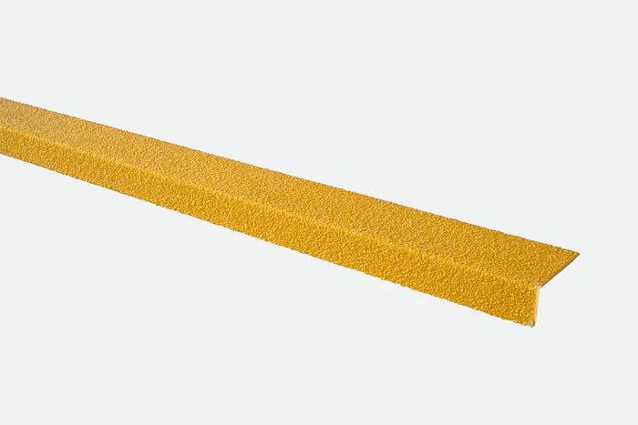 Anti-Slip GRP Stair Nosing For Slippery Steps yellow- finishings UK