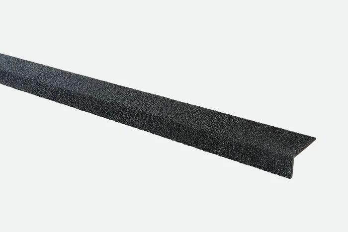 Anti-Slip GRP Stair Nosing For Slippery Steps black- finishings UK