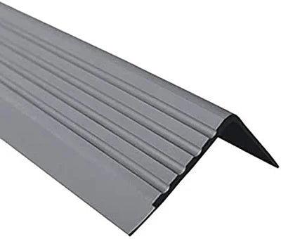 Anti Slip Nosing Rubber Angle Step Edge 40x40mm black- finishings UK