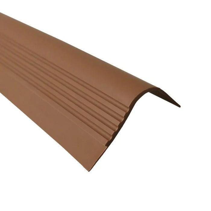 Anti Slip Stair Nosing Rubber Angle Step Edge PVC - finishings UK