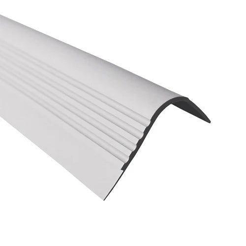 Anti Slip Stair Nosing Rubber Angle Step Edge PVC 42mmx40mm - finishings UK
