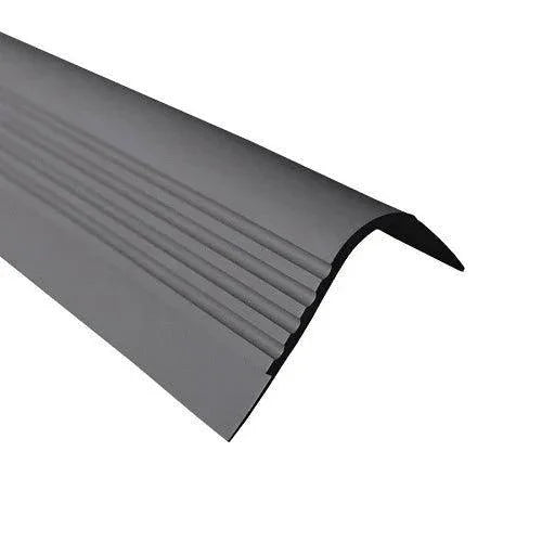 Anti Slip Stair Nosing Rubber Angle Step Edge PVC 42mmx40mm - finishings UK