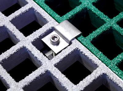 Grating M Clips - Stainless Steel 10Pcs - finishings UK