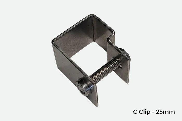 Grating C Clips - Stainless Steel 10Pcs - finishings UK