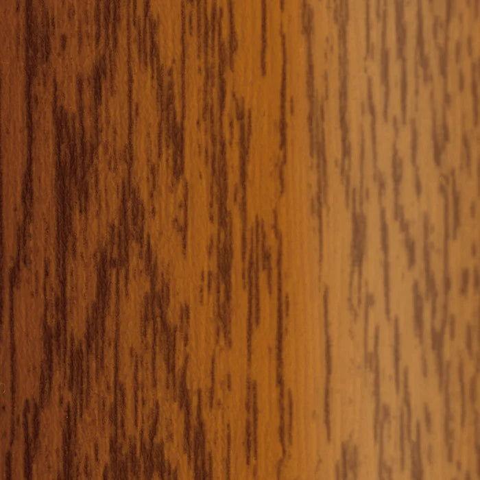 Push-In Aluminium Wood Effect Stair Nosing Edge Trim 15mm x 22mm - finishings UK
