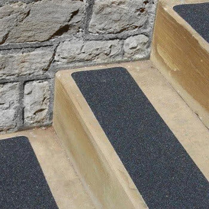 Self Adhesive PVC Baked Non Slip Stair Tread Covers on stairs- finishings UK