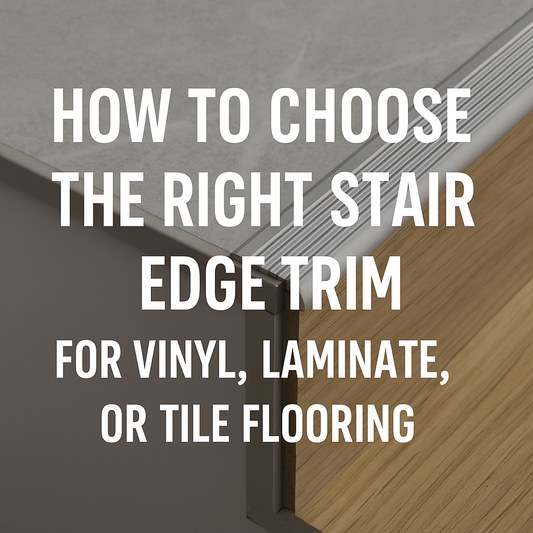 how to choose right stair edge trim