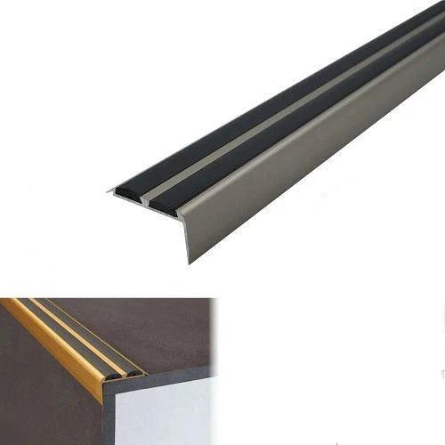 Aluminium Anti Slip Stair Edge Nosing For Edge Protection - finishings UK
