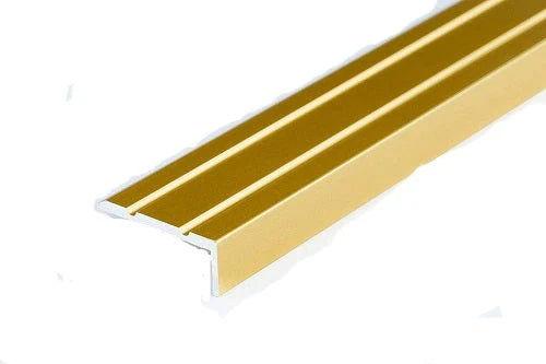 Aluminium Non-Slip Stair Nosing – Robust Trim, Drilled for Stair Protection - finishings UK
