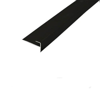 Anodised Aluminium LVT Stair Nosing Edge Profile For 5mm Flooring 28 x 14.5mm - finishings UK