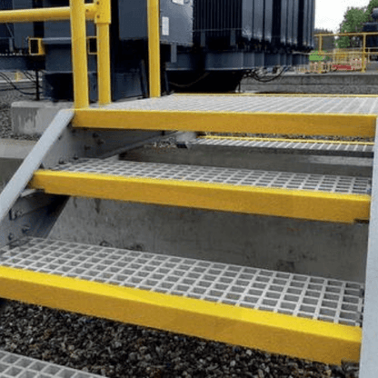 Anti-Slip GRP Nosing Cover For Step Edges- 70mm x 30mm - finishings UK