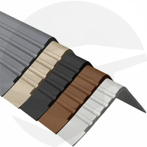 Anti Slip Nosing Rubber Angle Step Edge 40x40mm multi colors- finishings UK