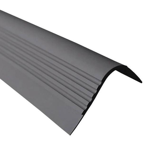 Anti Slip Stair Nosing Rubber Angle Step Edge PVC - finishings UK