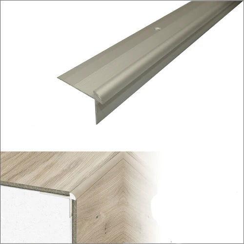 Luxury Click Vinyl Flooring Stair Nosing Edge Profile Trim - finishings UK