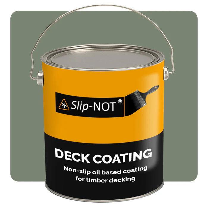 Non Slip Deck Coating For timber Wooden Decking  - finishings UK