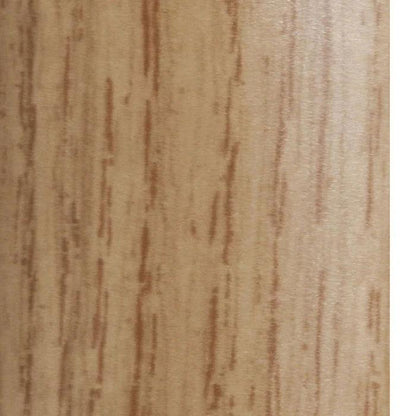 Push-In Aluminium Wood Effect Stair Nosing Edge Trim 15mm x 22mm - finishings UK