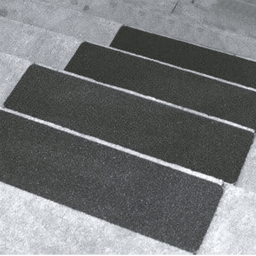 Self Adhesive PVC Baked Non-Slip Stair Tread Covers black- finishings UK