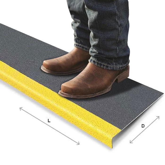 Standard Duty Anti-Slip GRP Stair Treads - finishings UK